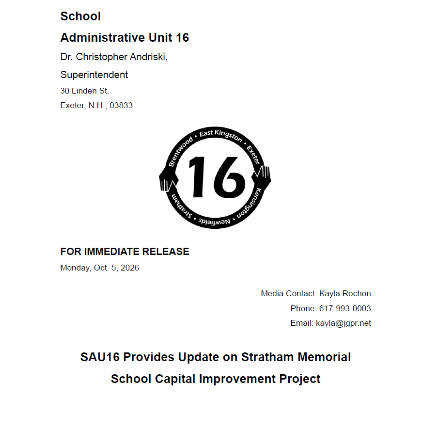Press Release